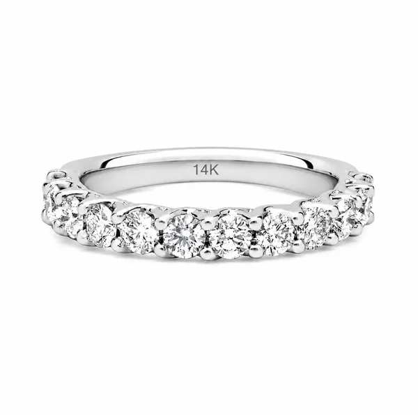 Lab Diamonds 1.5 CTW Round Ring 14K White Gold