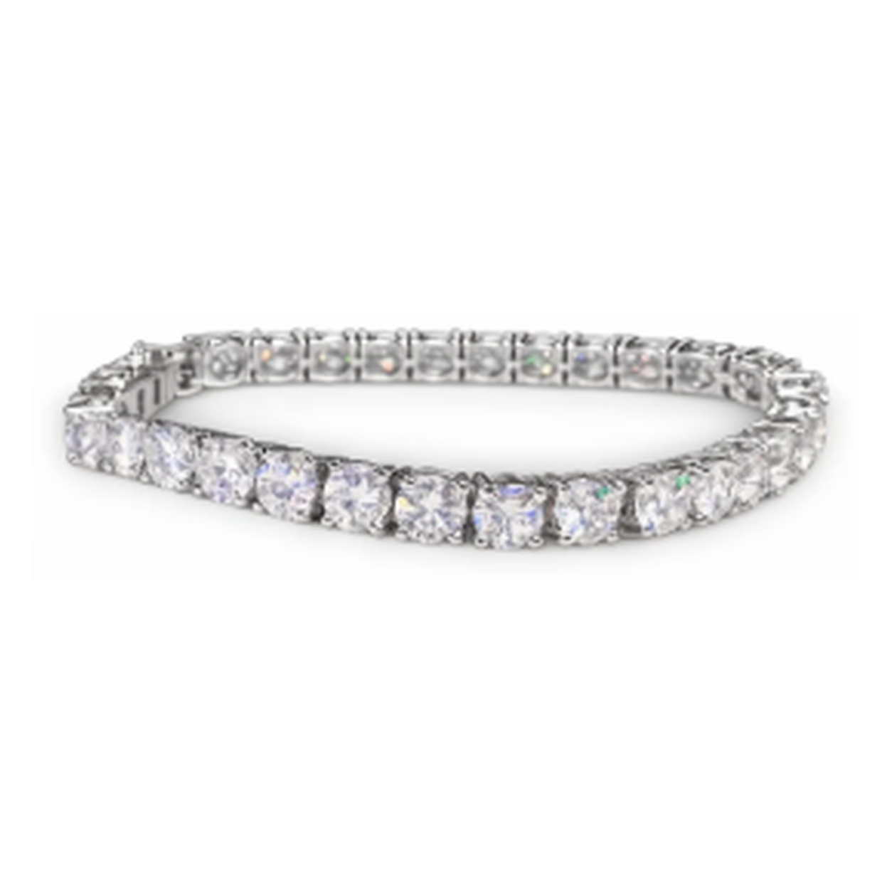 White Gold 14K Tennis Bracelet Lab 5 CTW